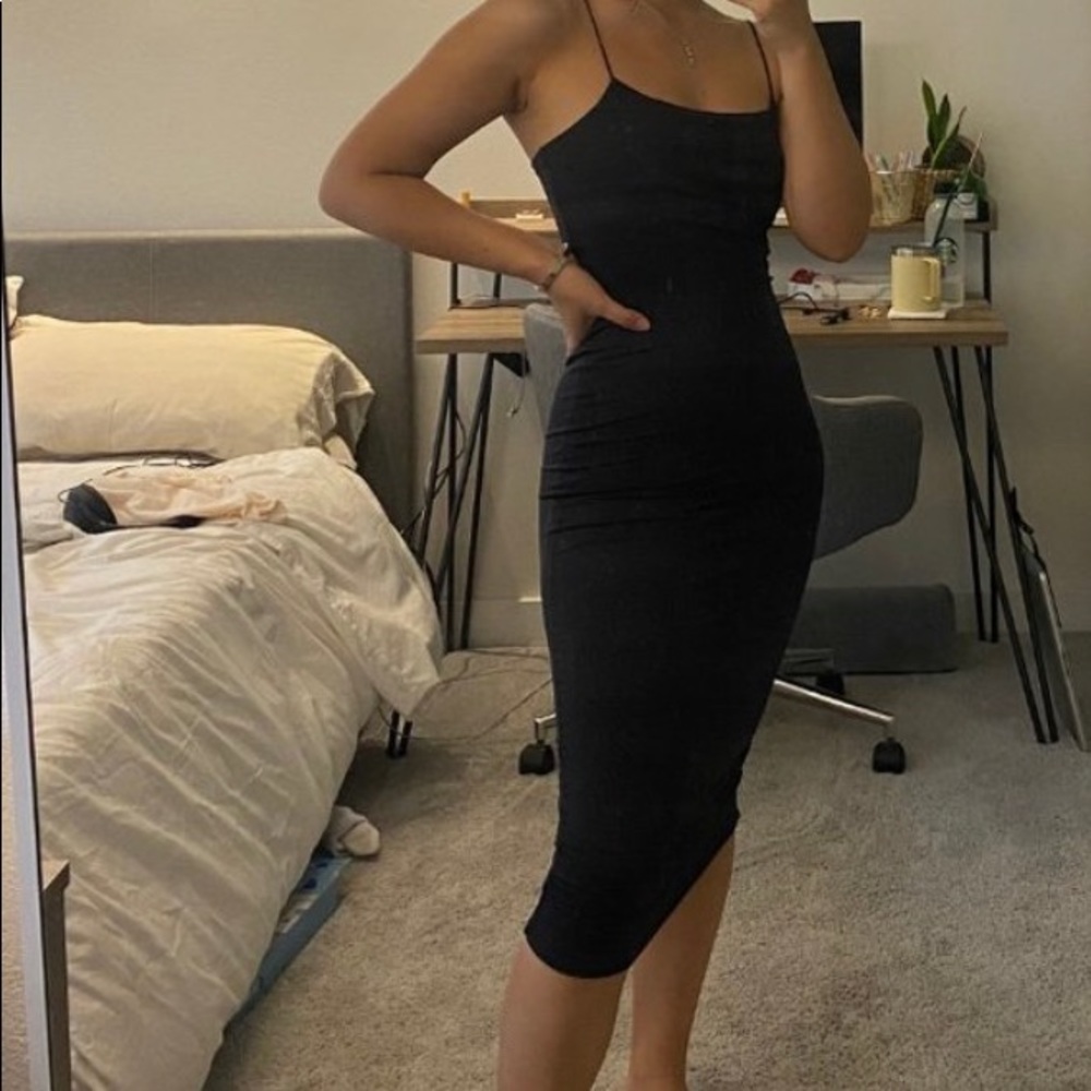 Forever21 Midi Cami Bodycon Dress